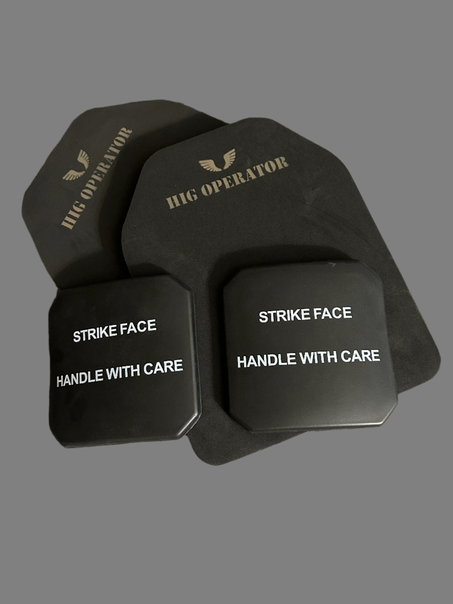 Complete set of HIG OPERAOTR 10x12" & 6x6" SAPI Plates fits all plate carriers