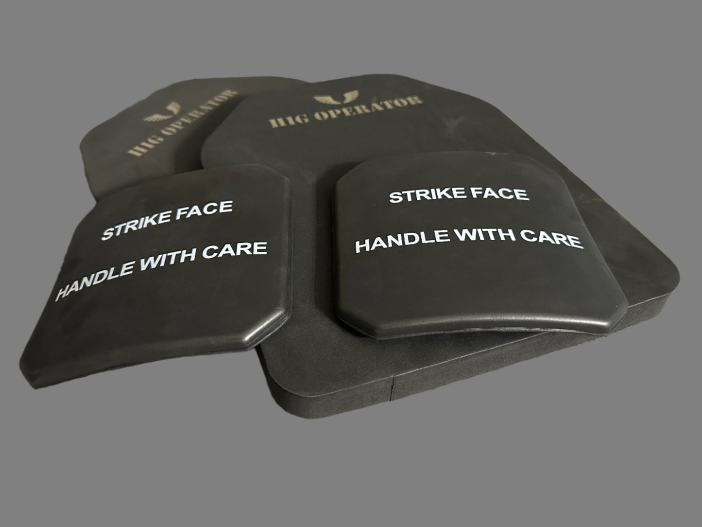 Complete set of HIG OPERAOTR 10x12" & 6x6" SAPI Plates fits all plate carriers