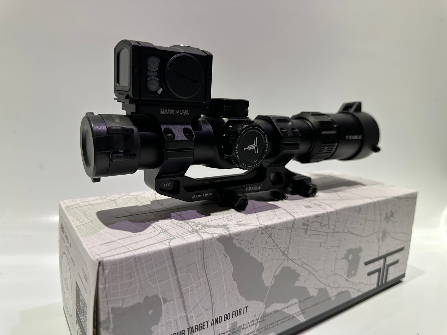 LVPO 1.2-6X24 Sight with Red dot sight.