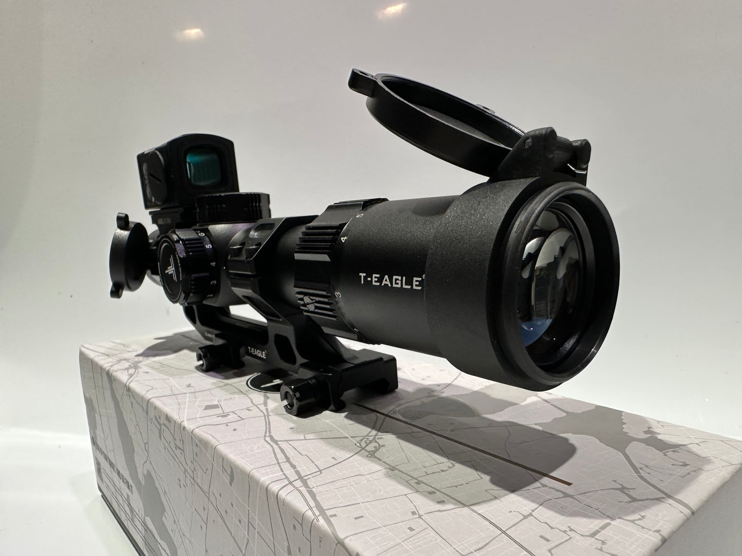 LVPO 1.2-6X24 Sight with Red dot sight.