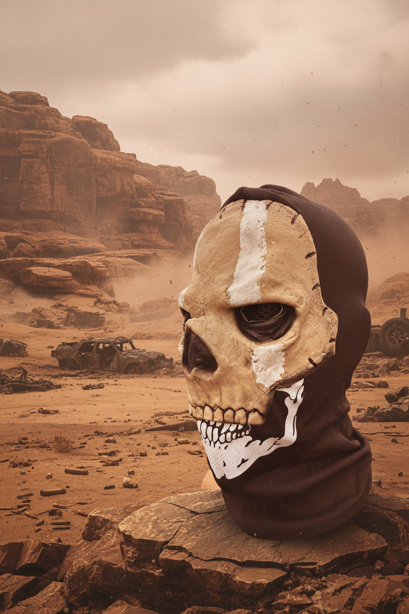 Airsoft Airsoft Face Mask Ghost skull Mask face protection COD