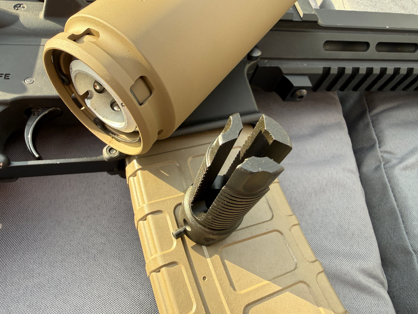 Licenced KAC QDC KS1 Suppressor with Flash eliminator