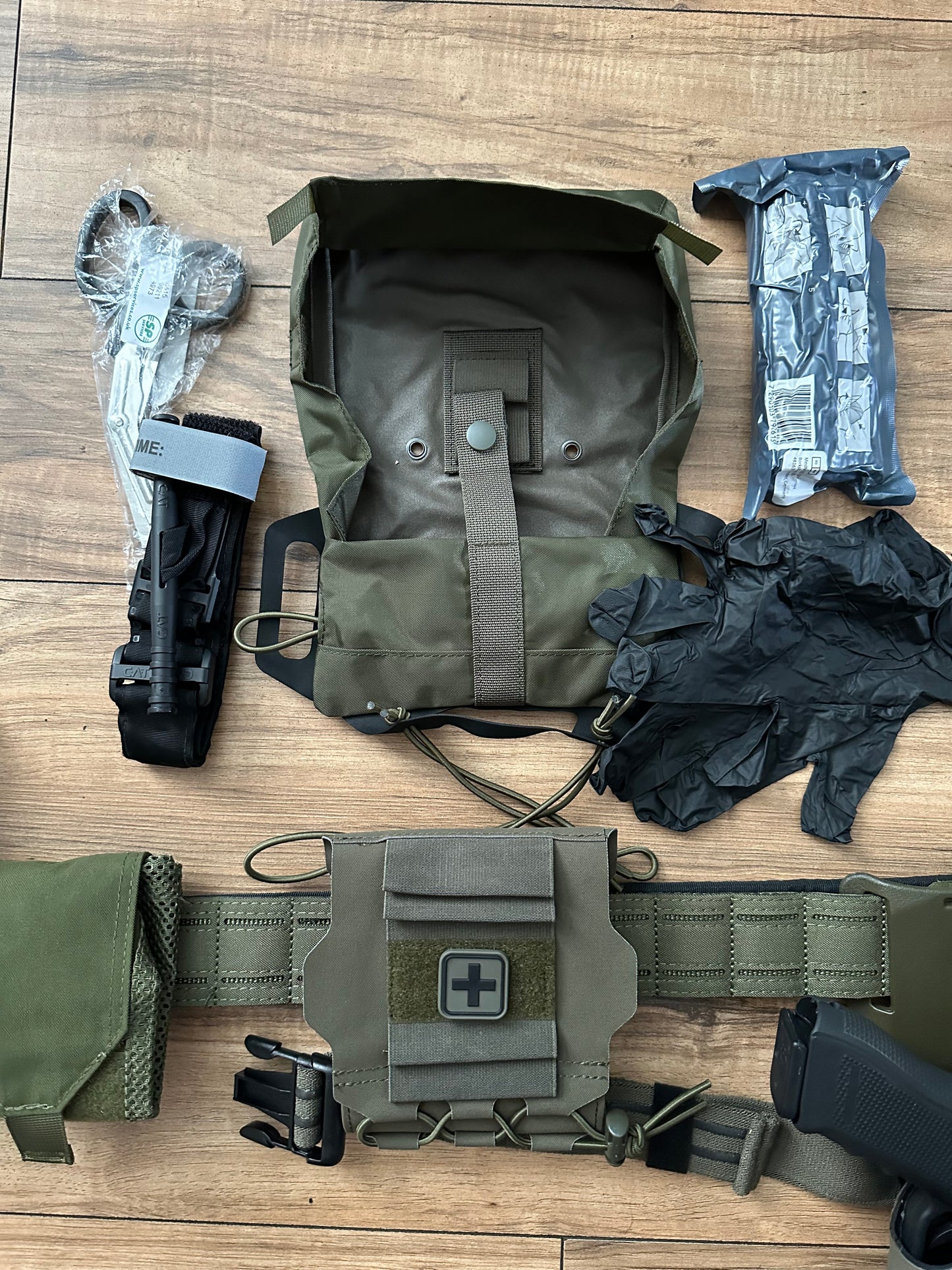 Shooters Belt Ranger Green Waist sizes 28-44