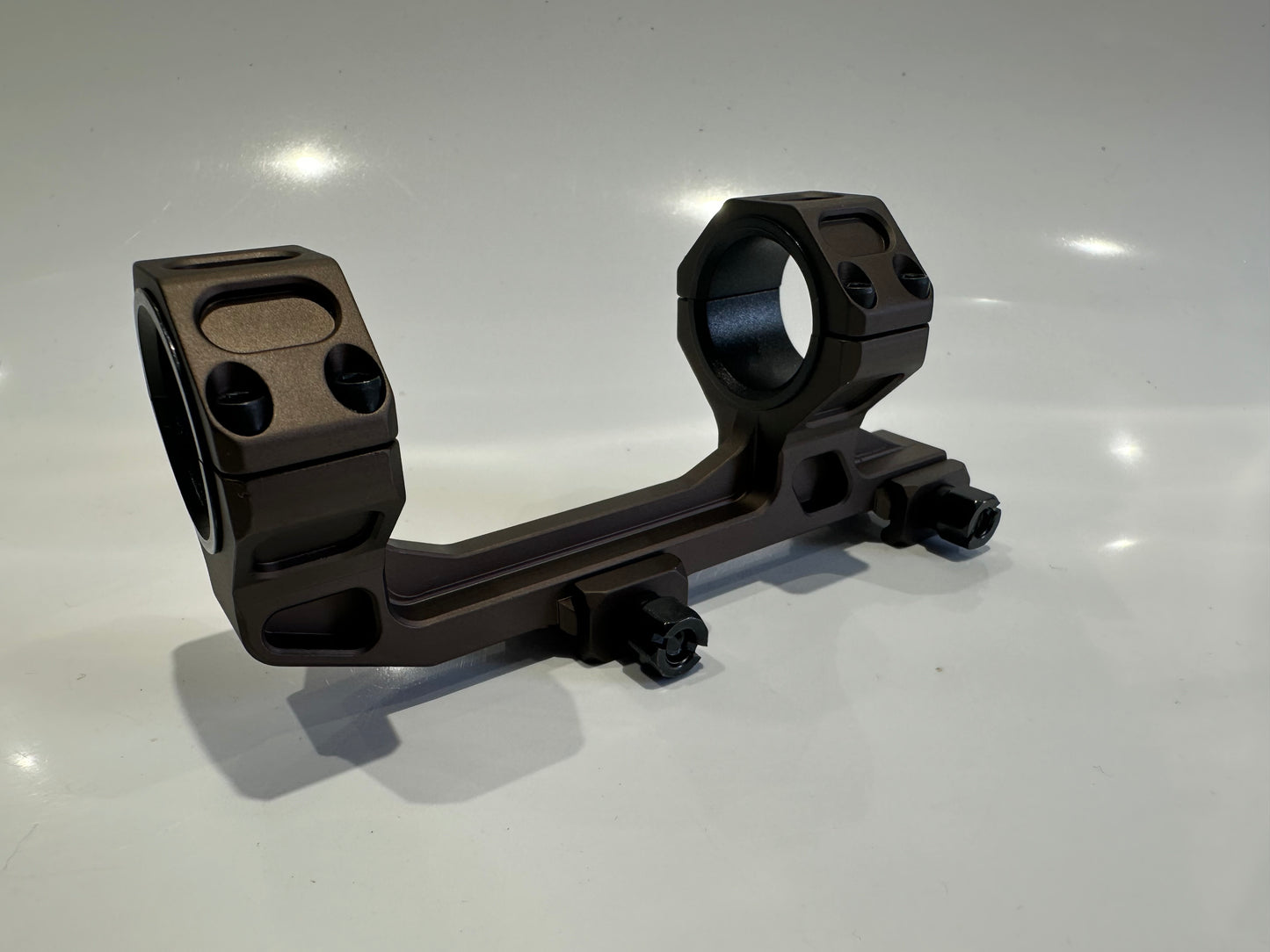 Cantilever scope mount rings 25.4 & 30mm tube options Coyote Tan