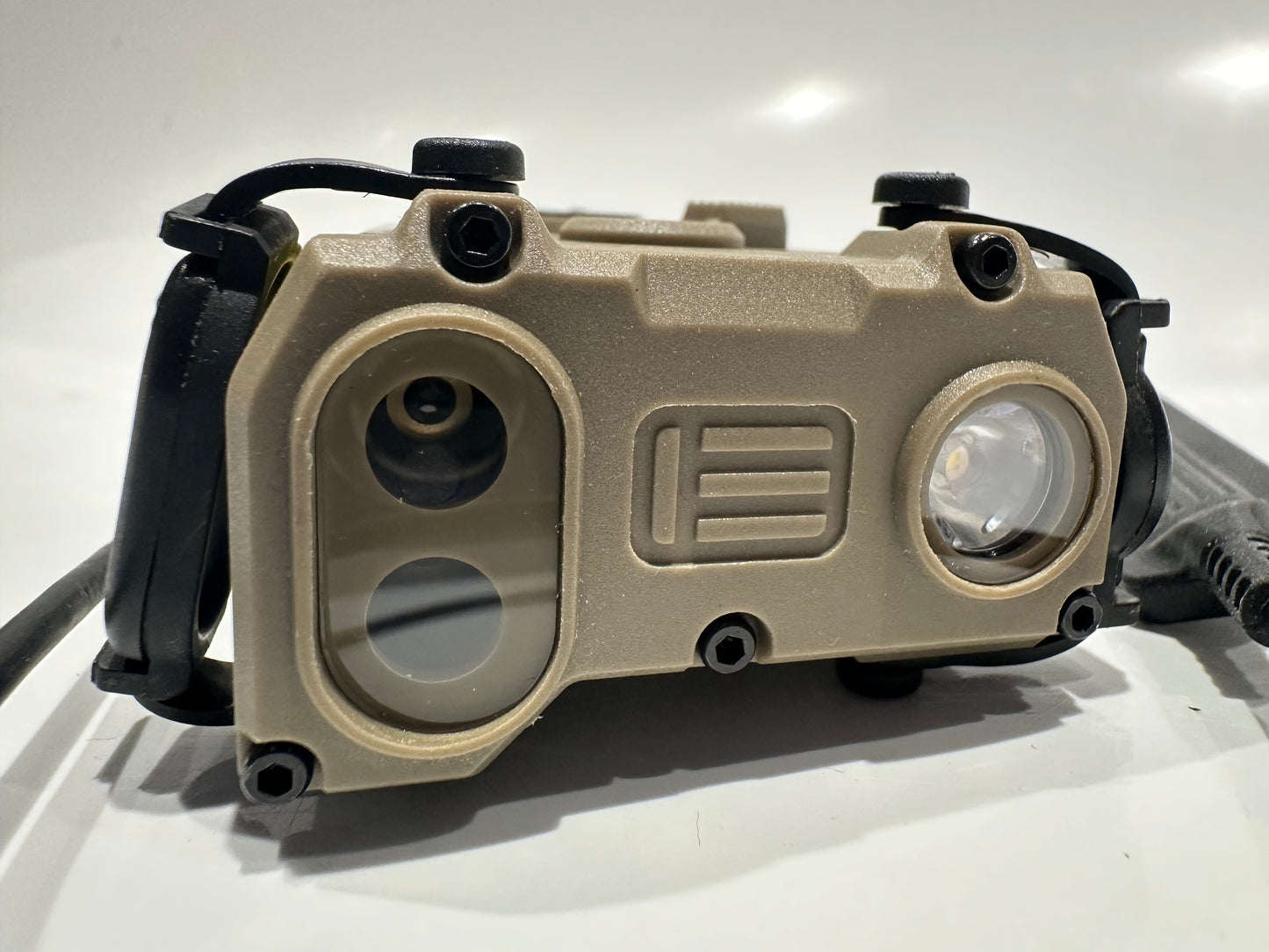 On Gun Laser (OGL) with Blue Laser, Infrared Laser & Flashlight and strobing effect