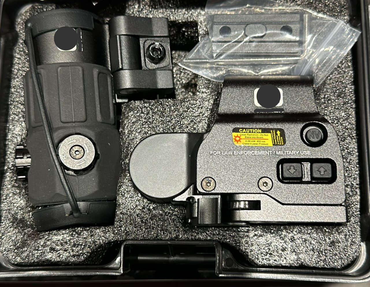 Toy 558 Holographic Red Dot Sight & G33 3x Magnifier