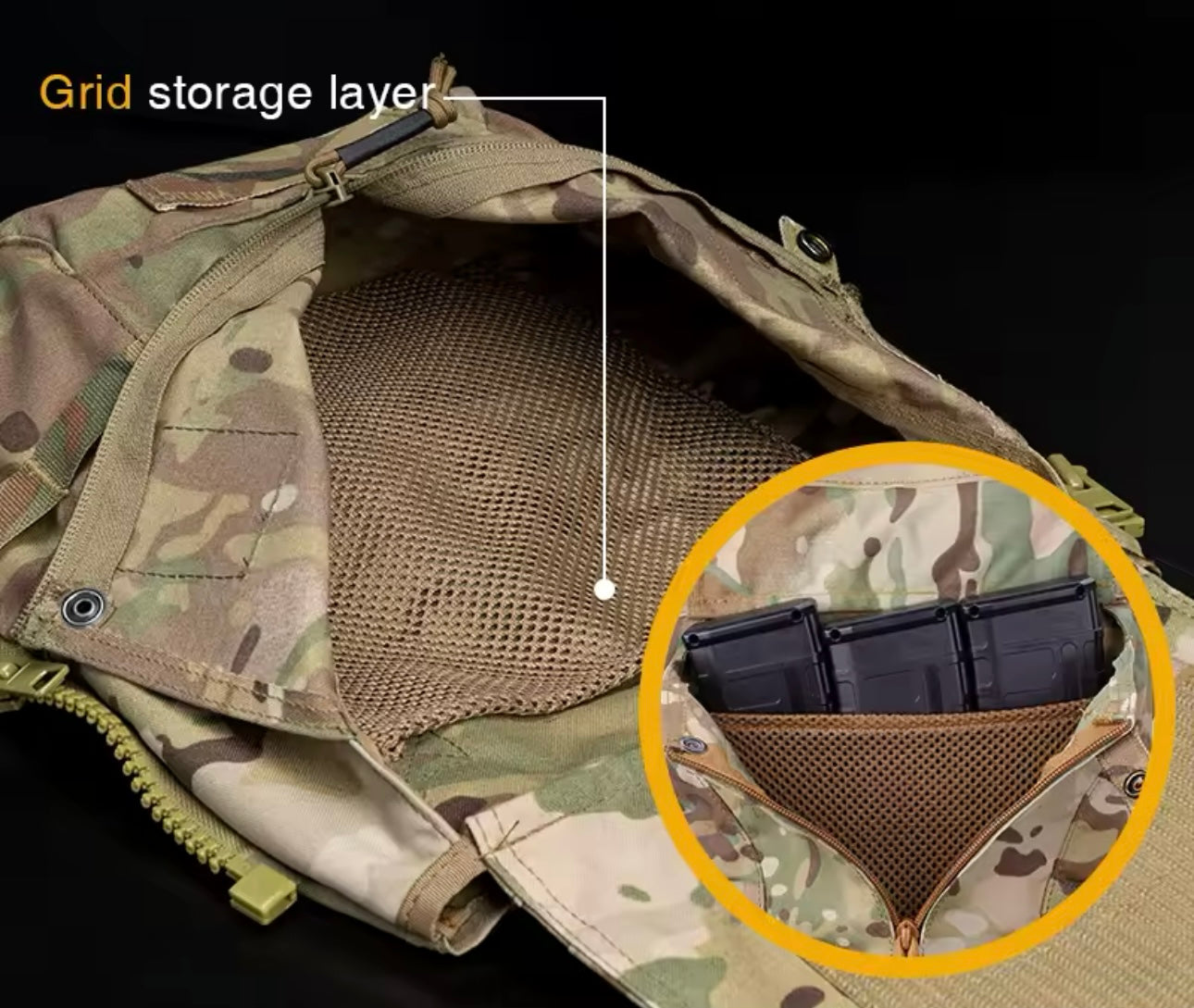 AVS / JPC 2.0 REAR ASSAULT PANEL MULTICAM