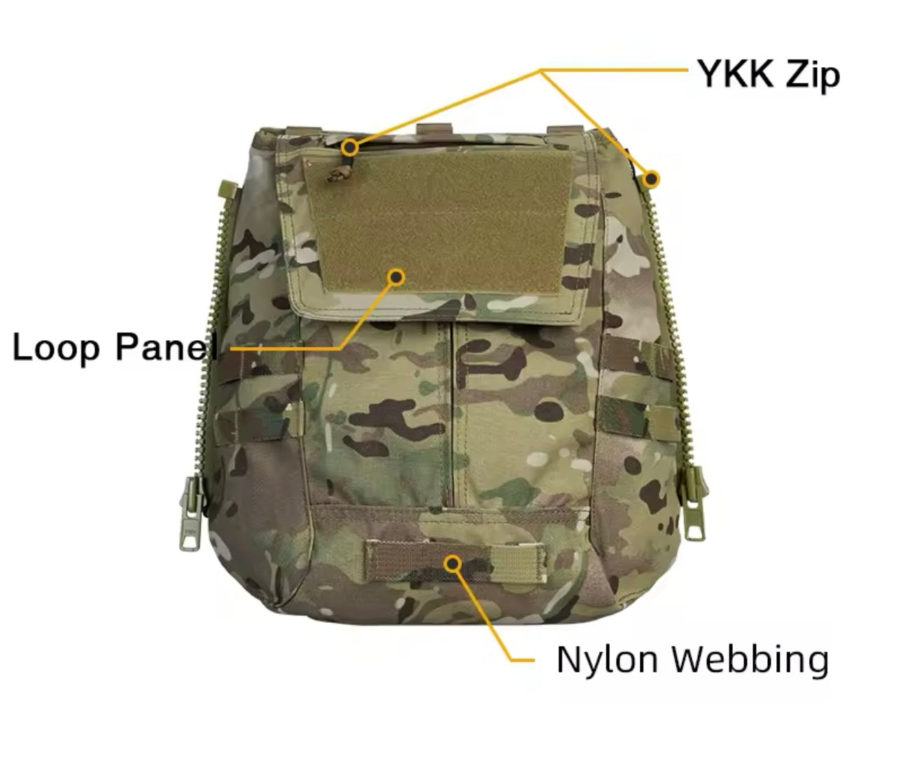 AVS / JPC 2.0 REAR ASSAULT PANEL MULTICAM