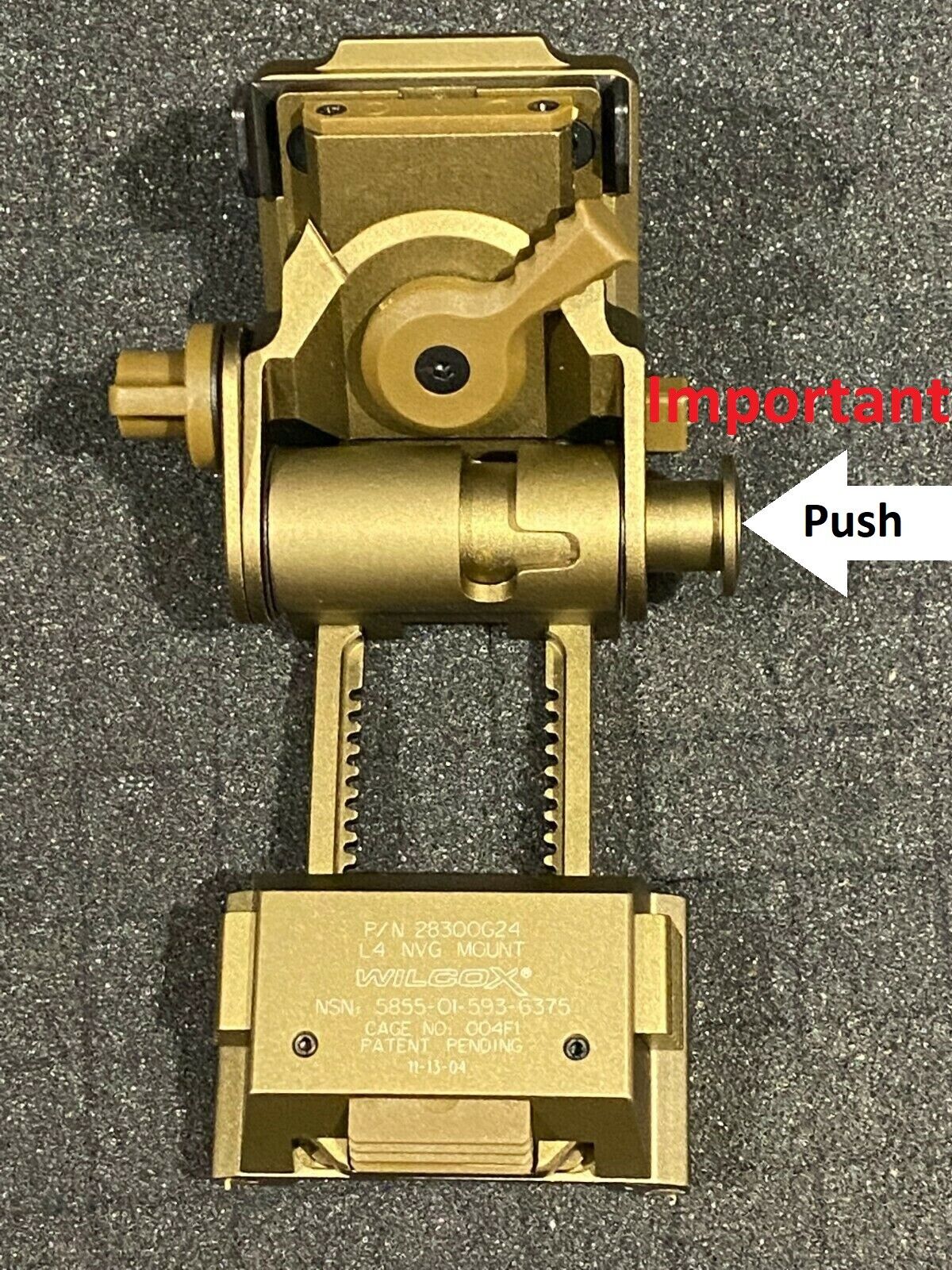 L4 G24 Rhino mount + PVS 14 J Arm