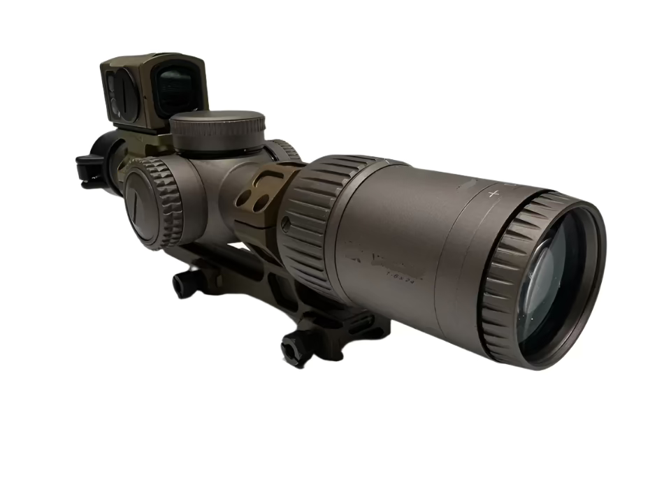 Latest Airsoft British Army Rifle Scope 1-6x24 LPVO with Red Dot sight & Correct logo`s