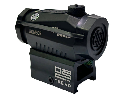 ROMEO5 Red dot sight with 4 minute inactivity sleep shutdown function.