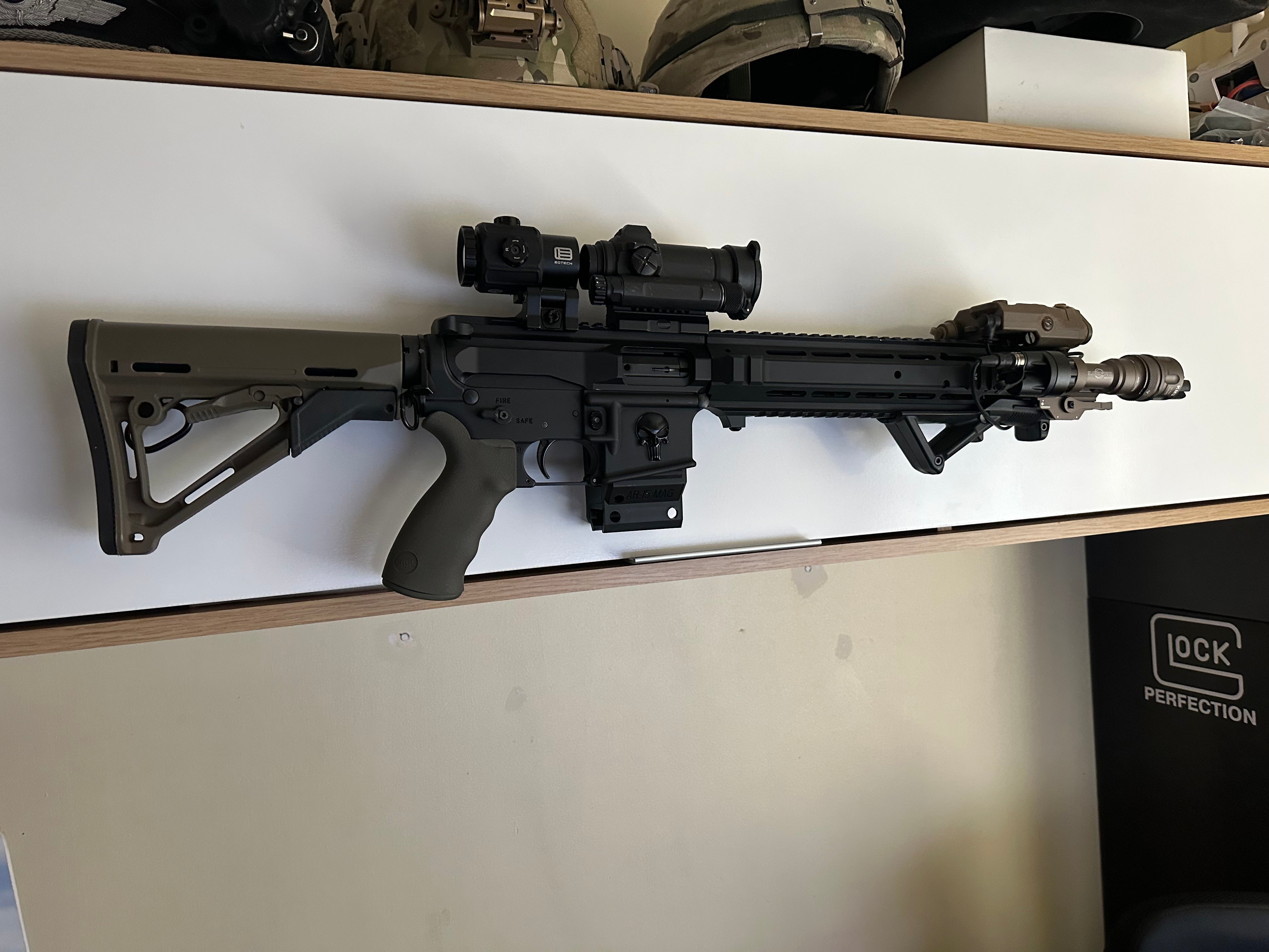 M4 M16 C8 Diemaco Rifle wall mount – HIG OPERATOR
