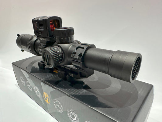 LPVO SPINA 1.2-6X24 Rifle scope illuminated reticle + ACRO