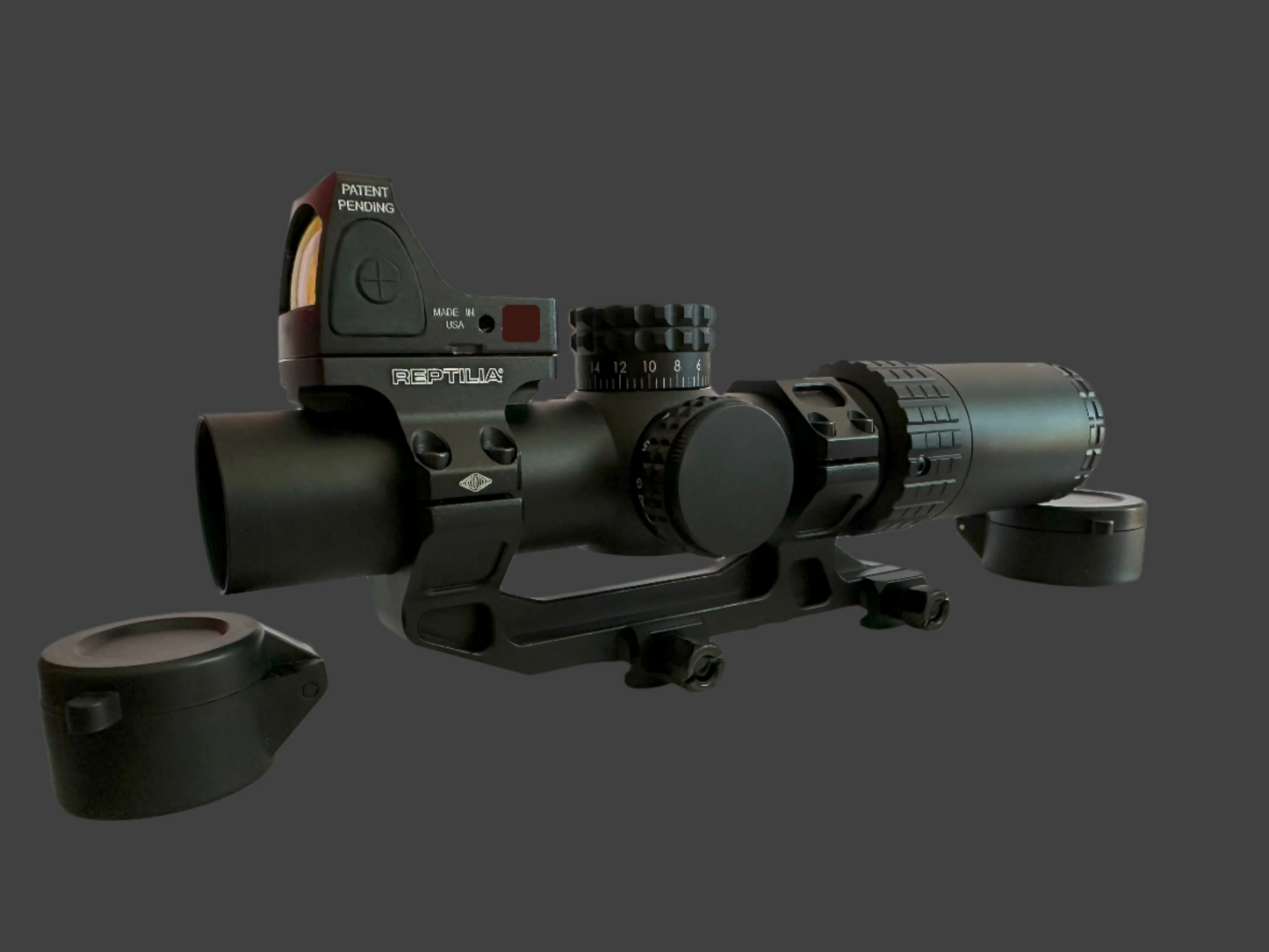 Compact LPVO 1-5X24 SIGHT WITH RMR RED DOT