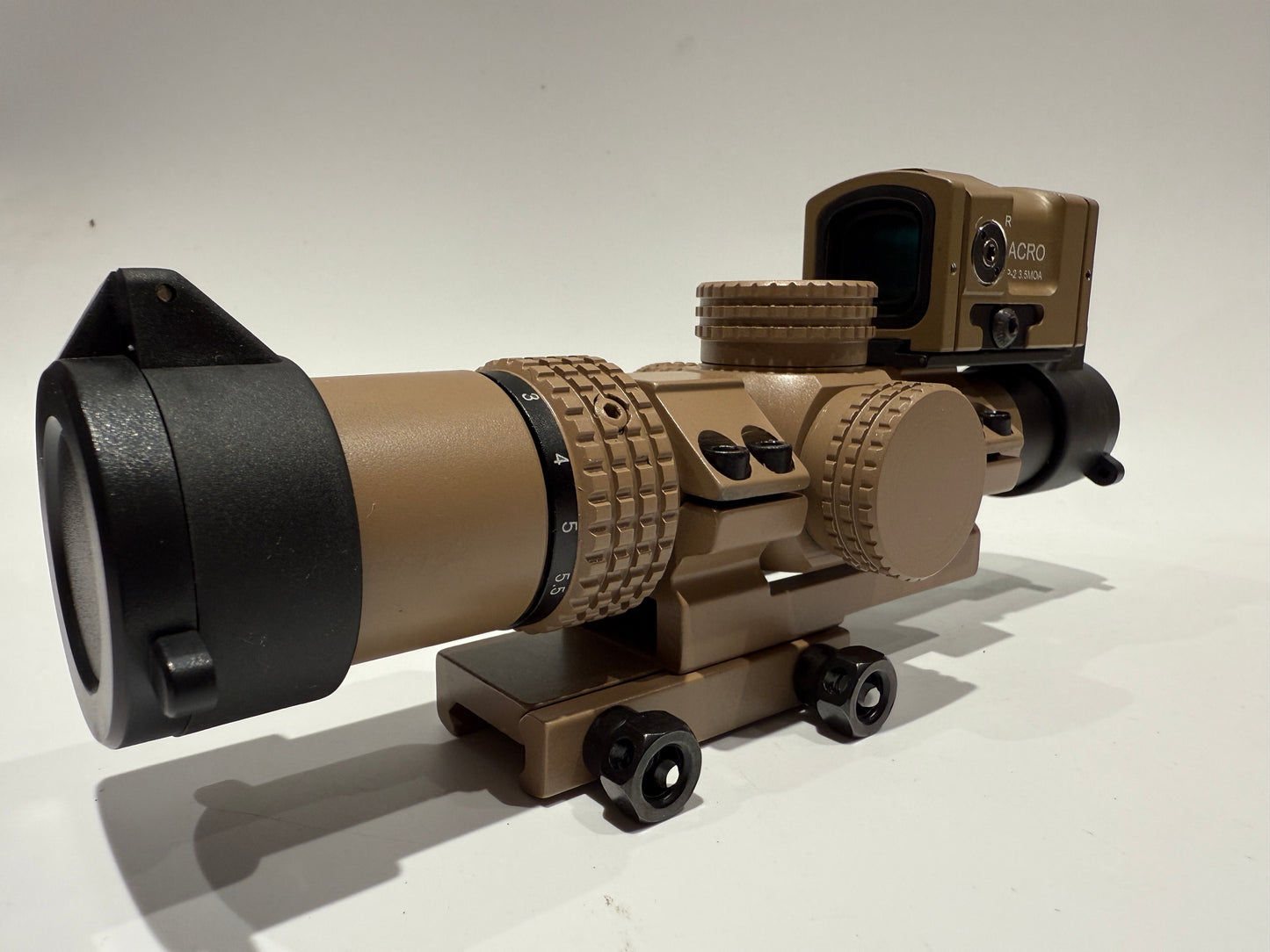 LPVO KS1 Style Low profile Rifle sight 1.5 - 5 x 20 British Army Rifle scope