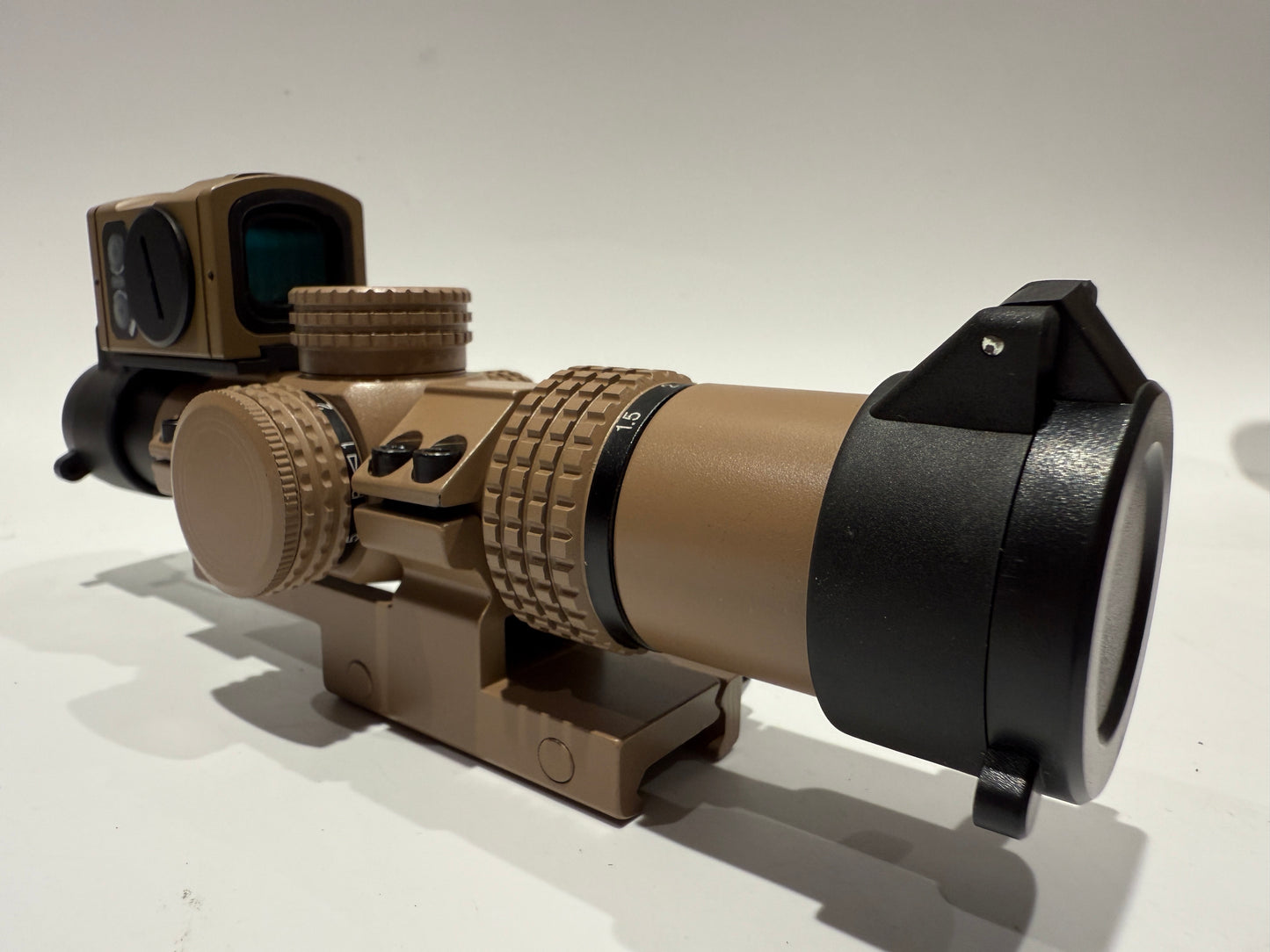 LPVO KS1 Style Low profile Rifle sight 1.5 - 5 x 20 British Army Rifle scope