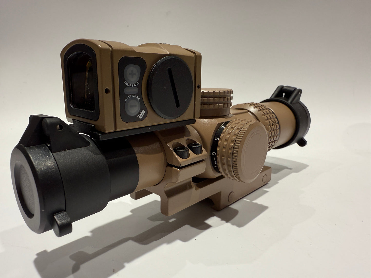 LPVO KS1 Style Low profile Rifle sight 1.5 - 5 x 20 British Army Rifle scope