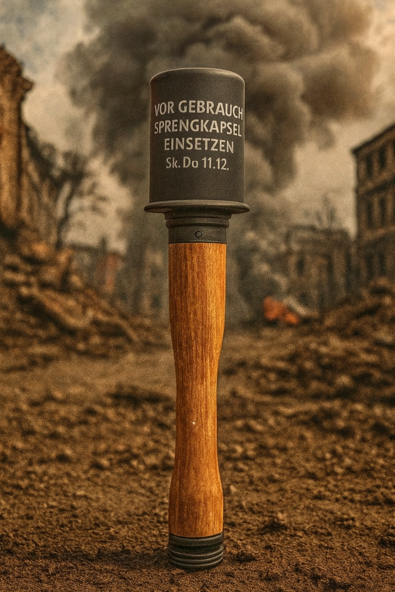 Realistic weight M67, Pineapple Frag or Stick Grenade Customised (PROP)