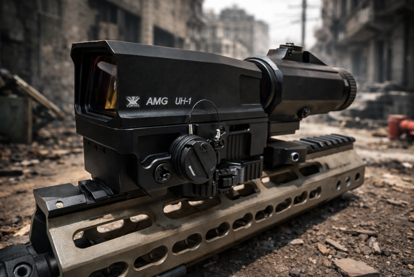 Toy AMG UH-1 Red dot with V3XM magnifier