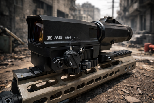 Toy AMG UH-1 Red dot with V3XM magnifier