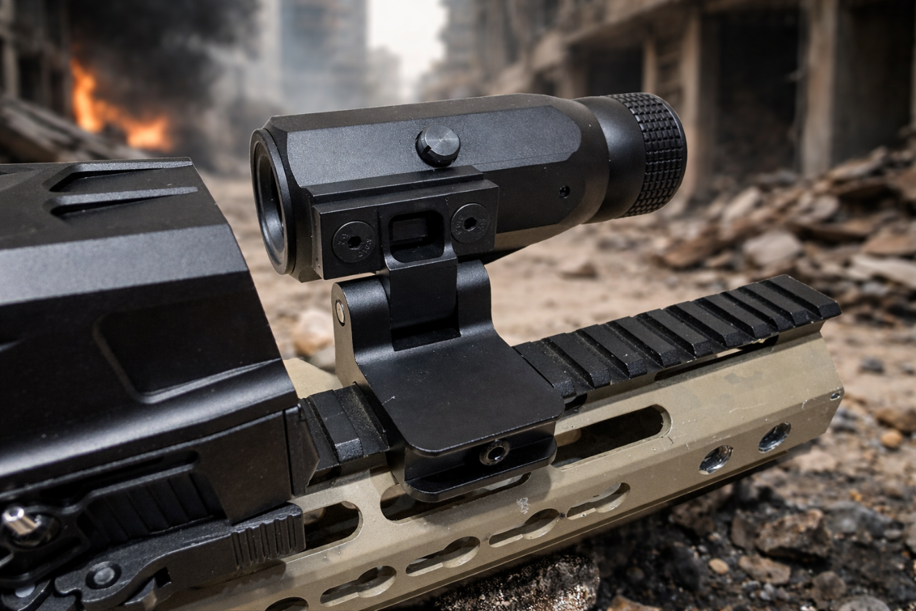 Toy AMG UH-1 Red dot with V3XM magnifier