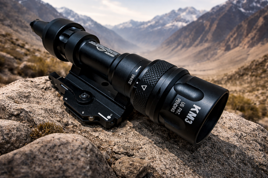 Airsoft M952 Scout Weapon Light constant & strobing White light