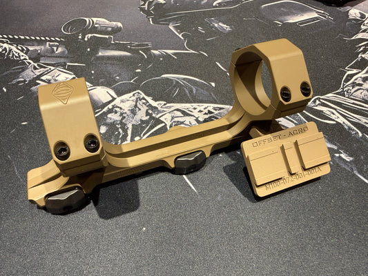 34mm cantilever scope rings with off set ACRO mount