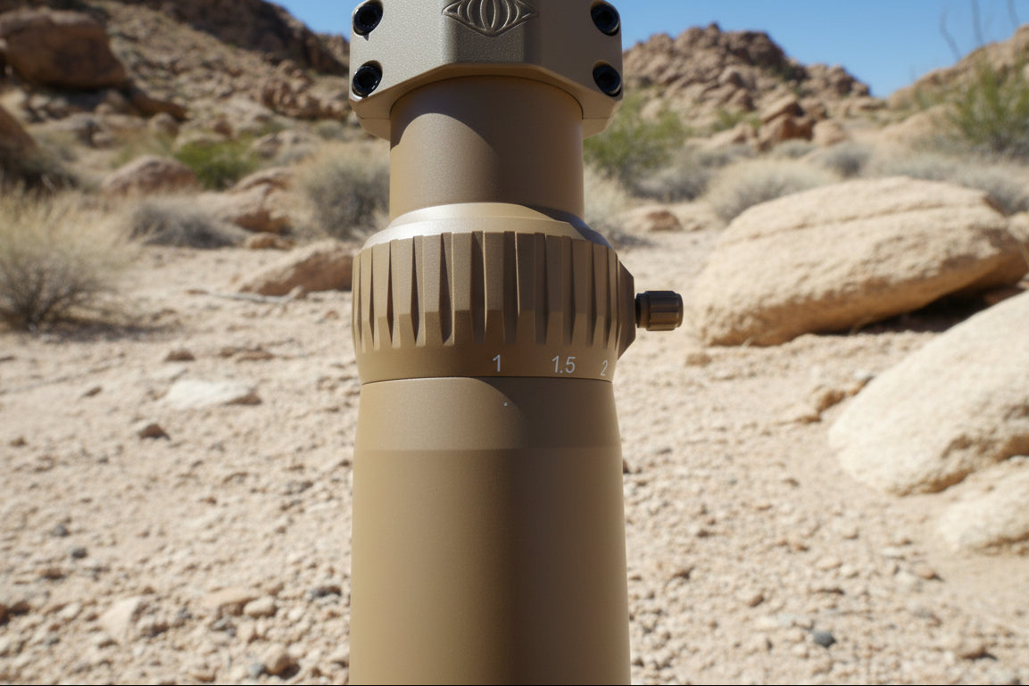 KS1  LPVO Full Dark Earth 1-10x28 Scope 34mm Tube FFP Sight