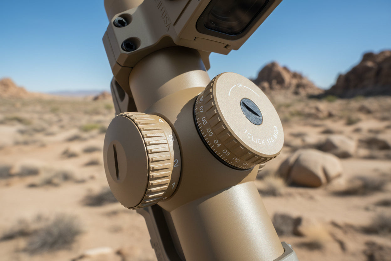 KS1  LPVO Full Dark Earth 1-10x28 Scope 34mm Tube FFP Sight