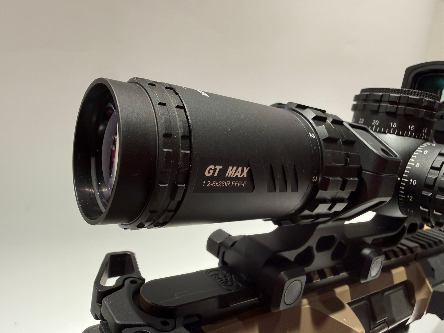 SWAMP FOX GT MAX 1.2-6x28 IR First Focal Plane 34MM Tube