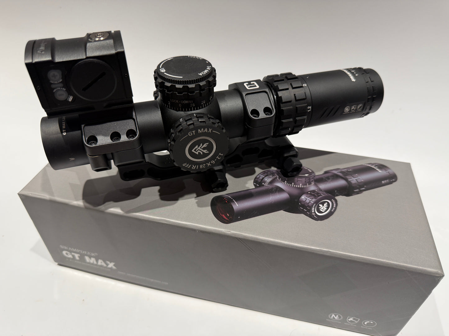 SWAMP FOX GT MAX 1.2-6x28 IR First Focal Plane 34MM Tube