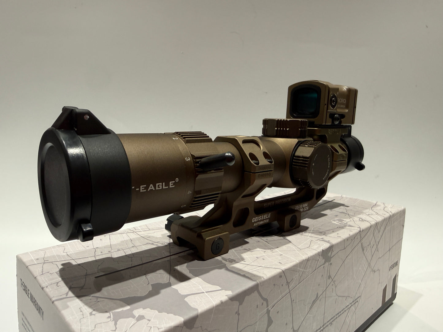 KS1 LPVO 1.2-6 x 24 British Army Rifle scope style Red dot sight