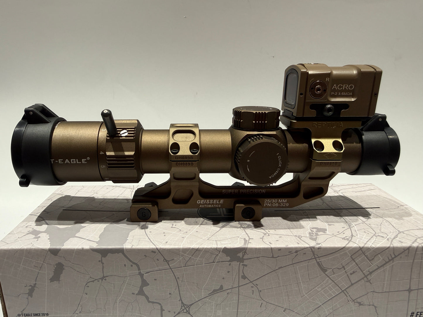 KS1 LPVO 1.2-6 x 24 British Army Rifle scope style Red dot sight