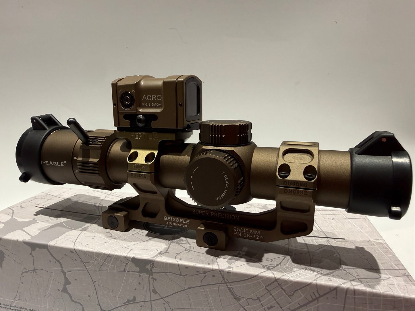 KS1 LPVO 1.2-6 x 24 British Army Rifle scope style Red dot sight