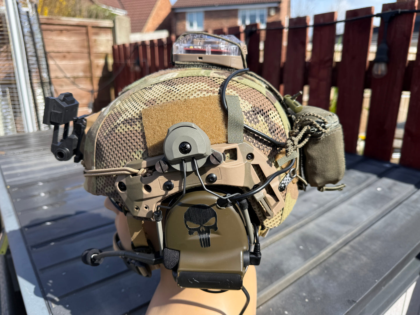 FMA Exfil Helmet airsoft with Functional COMTAC`s Seal Team Airsoft helmet