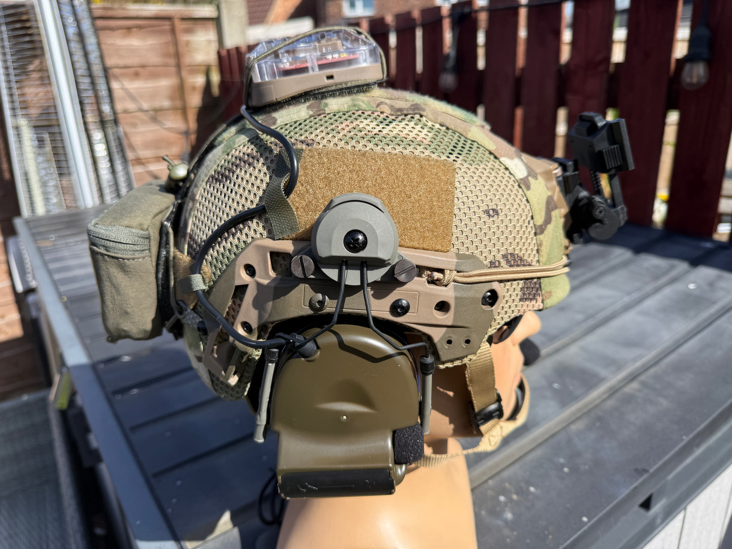 FMA Exfil Helmet airsoft with Functional COMTAC`s Seal Team Airsoft helmet