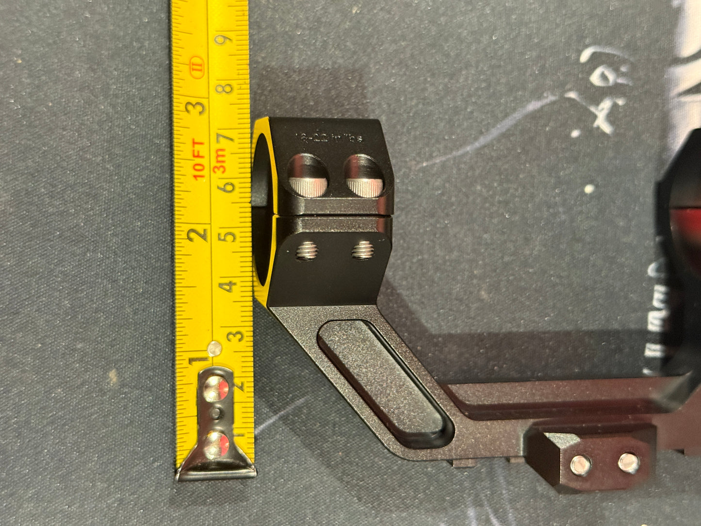 30mm Cantilever scope mounts high