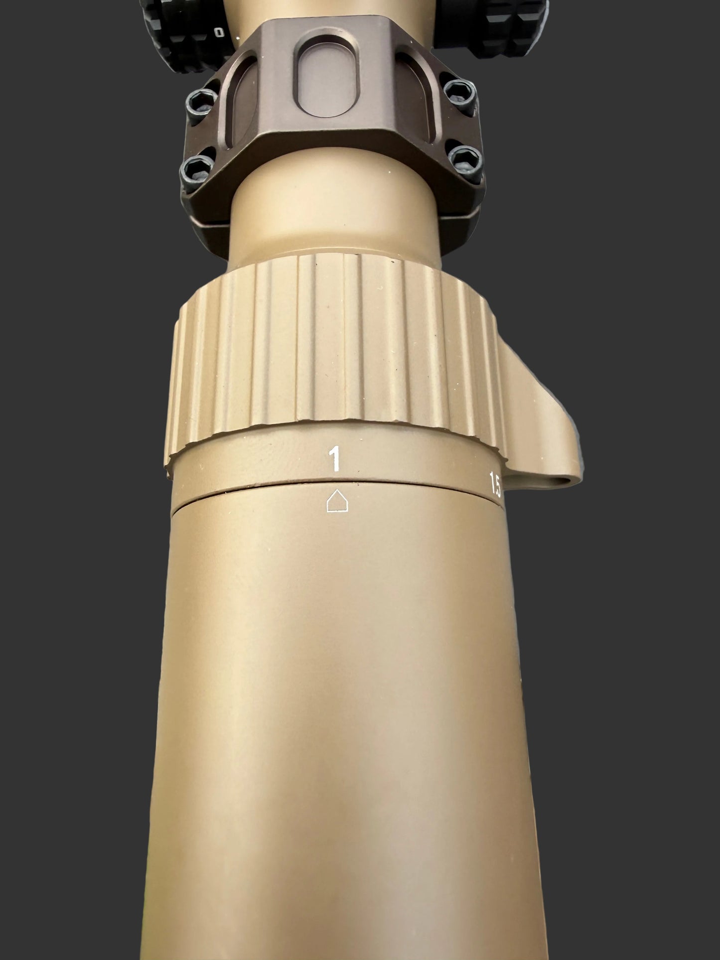 MONSTRUM LADON 1-6X24 FDE LPVO with Red Dot SFP
