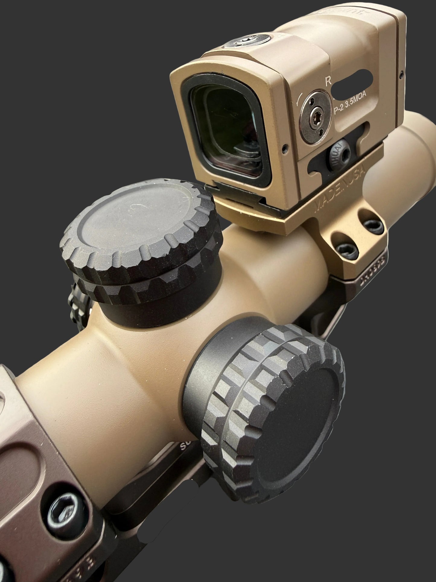 MONSTRUM LADON 1-6X24 FDE LPVO with Red Dot SFP