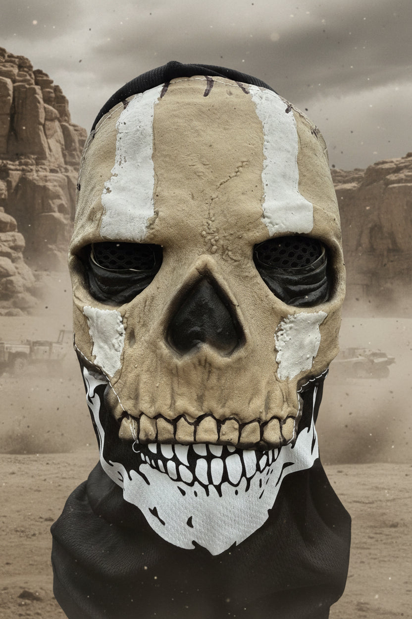 Airsoft Airsoft Face Mask Ghost skull Mask face protection COD