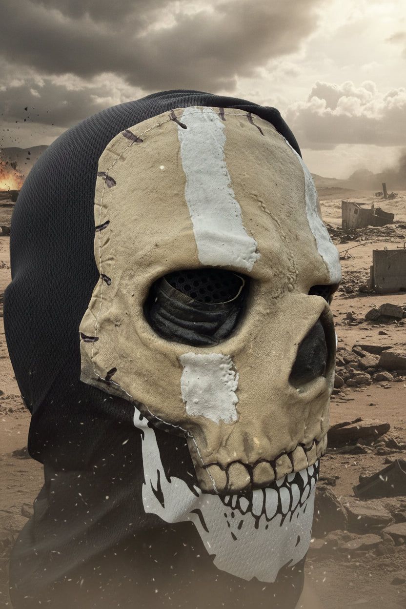 Airsoft Airsoft Face Mask Ghost skull Mask face protection COD