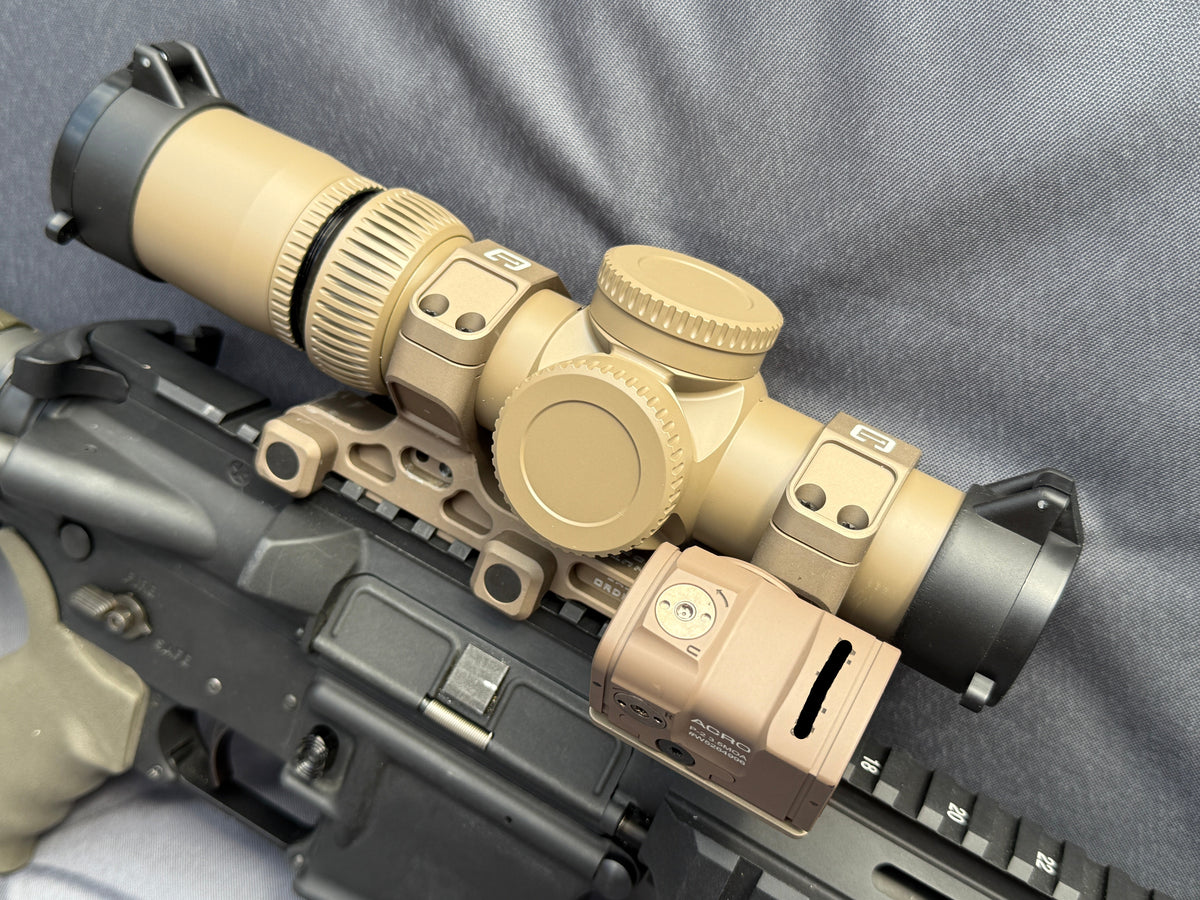 Airsoft KS1 L403A1 LPVO 1-10x 24 AMG style Rifle scope
