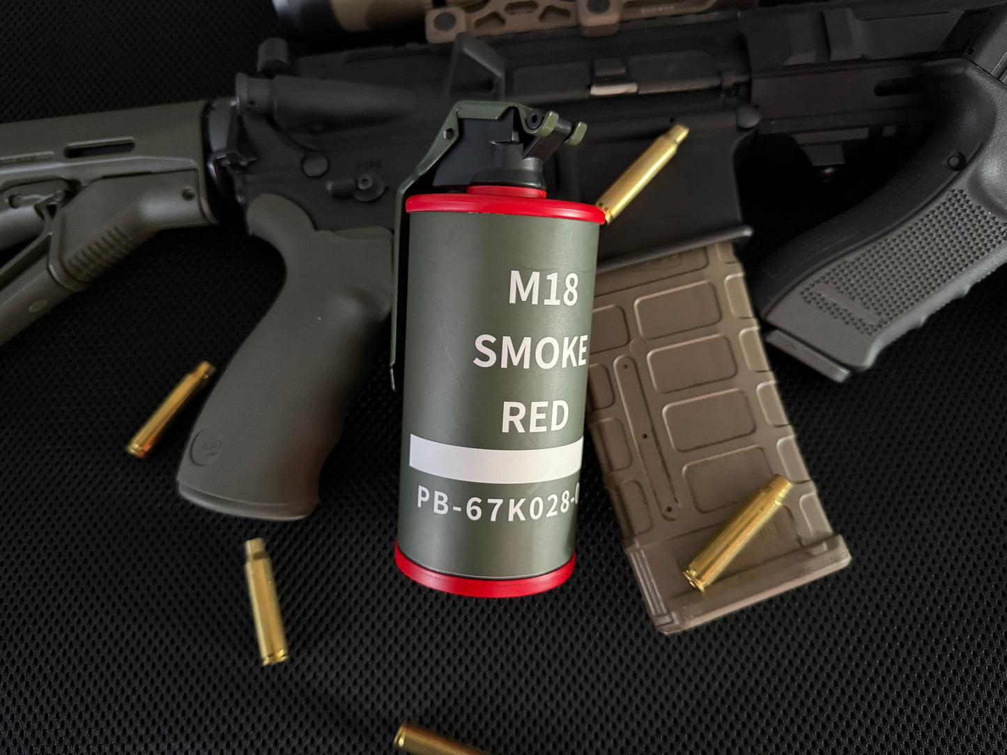 Realistic weight M67, Pineapple Frag or Stick Grenade Customised (PROP)