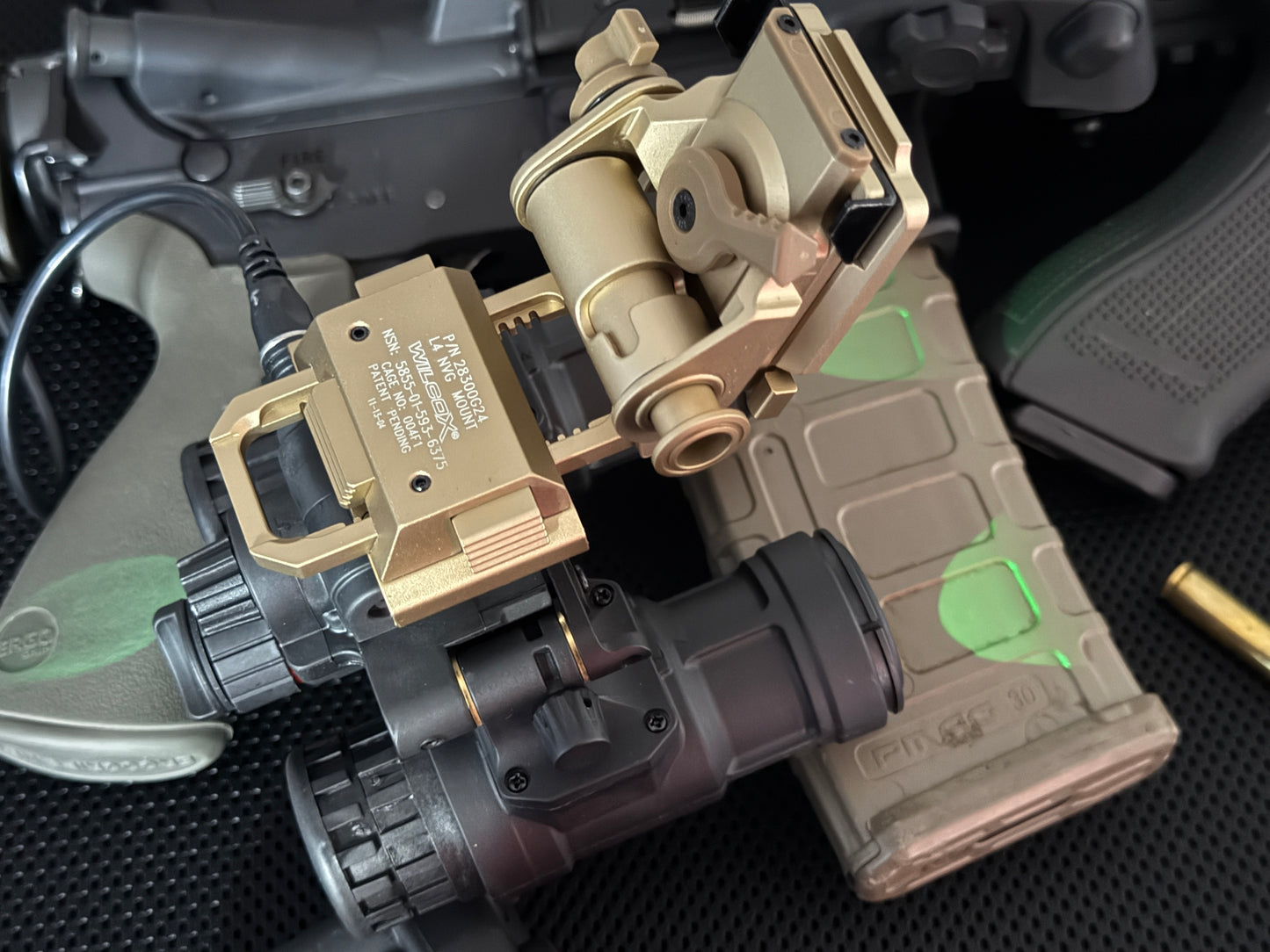 PVS 31s illuminated Dummy night vision