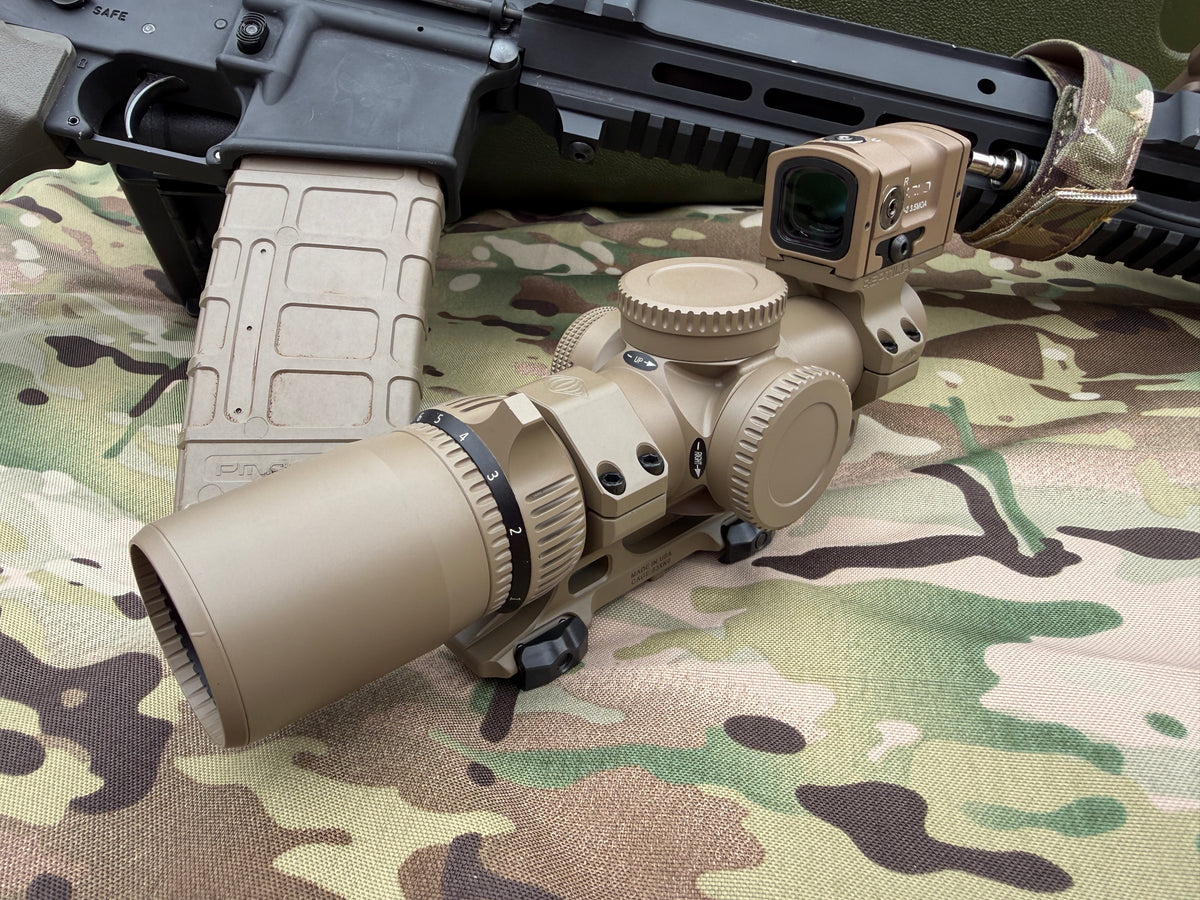 Airsoft KS1 L403A1 LPVO 1-10x 24 AMG style Rifle scope