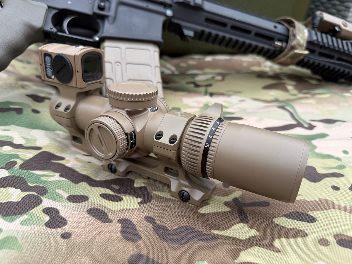 Airsoft KS1 L403A1 LPVO 1-10x 24 AMG style Rifle scope