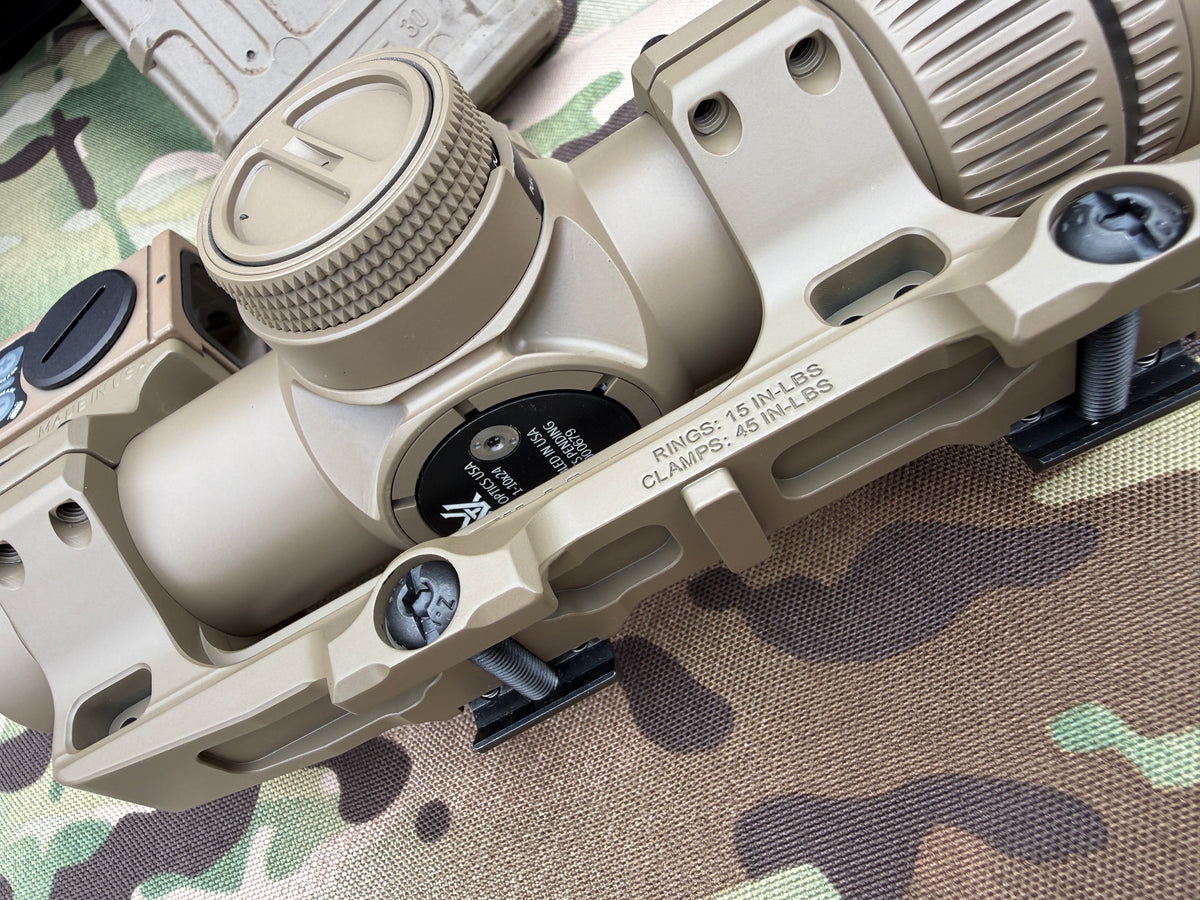 Airsoft KS1 L403A1 LPVO 1-10x 24 AMG style Rifle scope