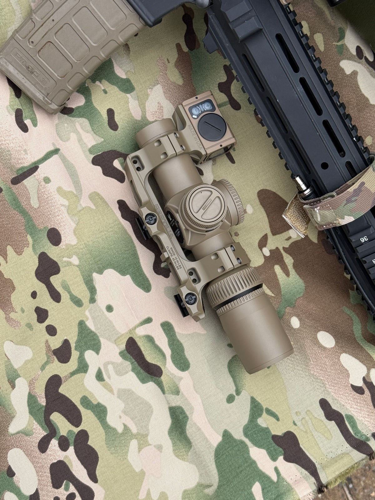 Airsoft KS1 L403A1 LPVO 1-10x 24 AMG style Rifle scope