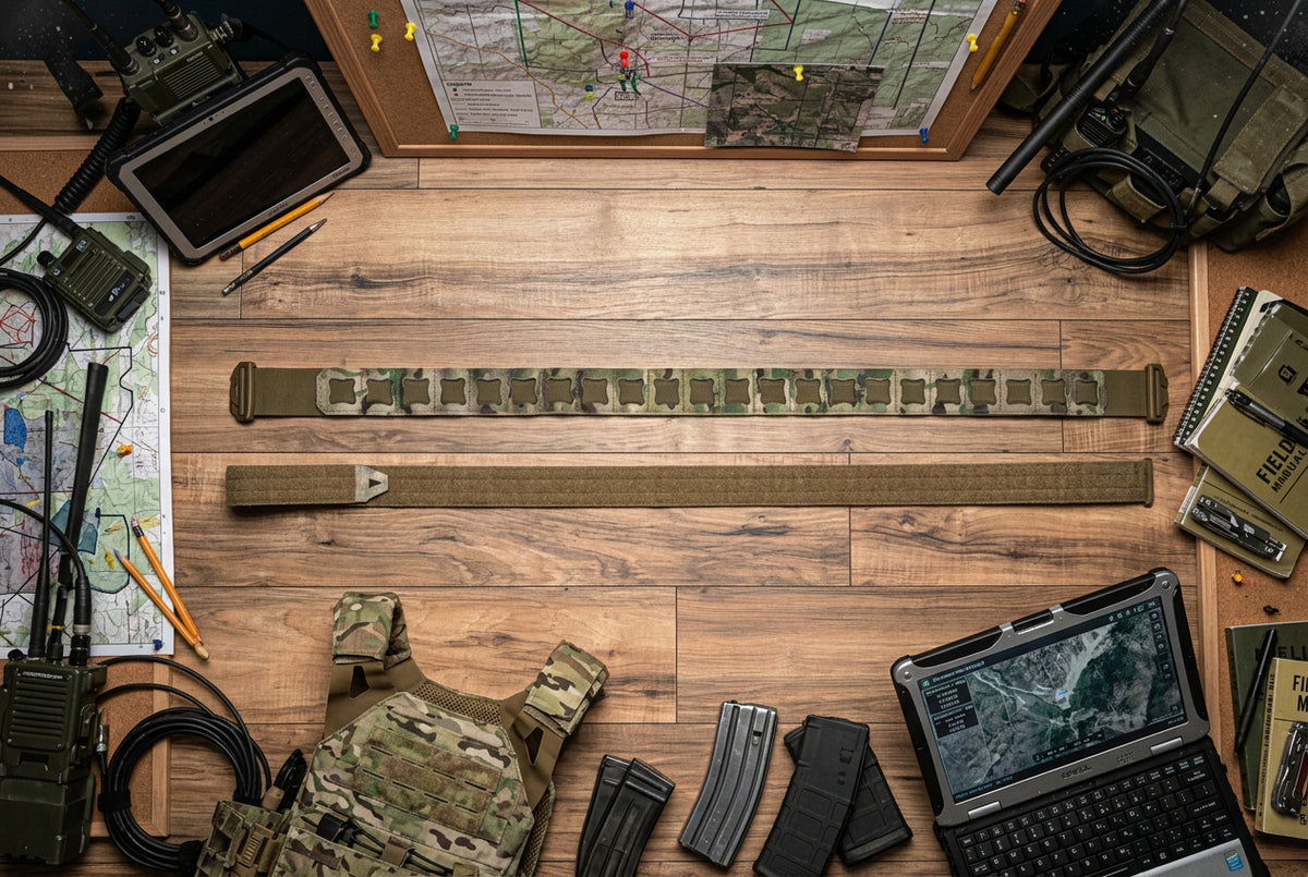 Multicam MOLLE Shooters belt 34-42"