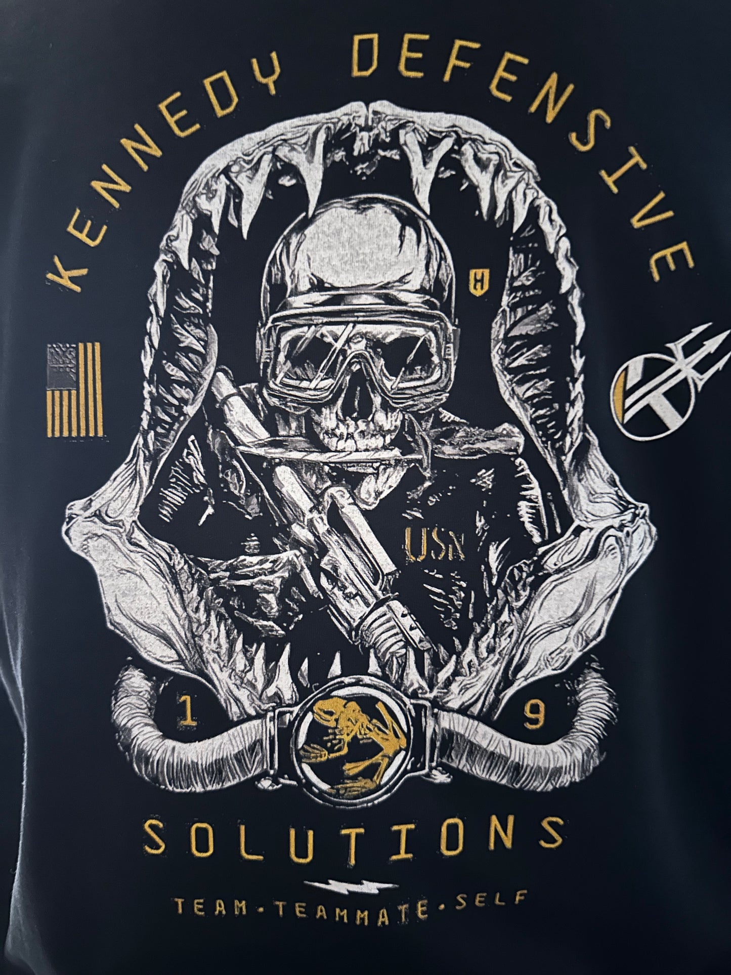 Seal Team KENNEDY DEFENSIVE SOLUTIONS t shirt